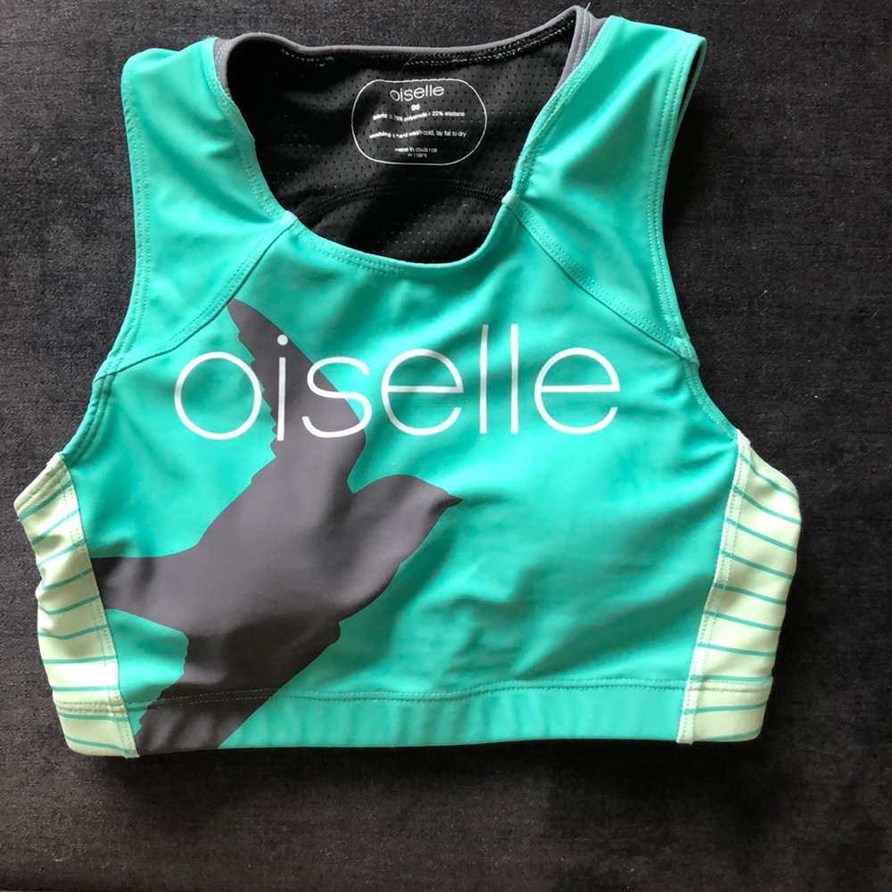 Oiselle team crop top